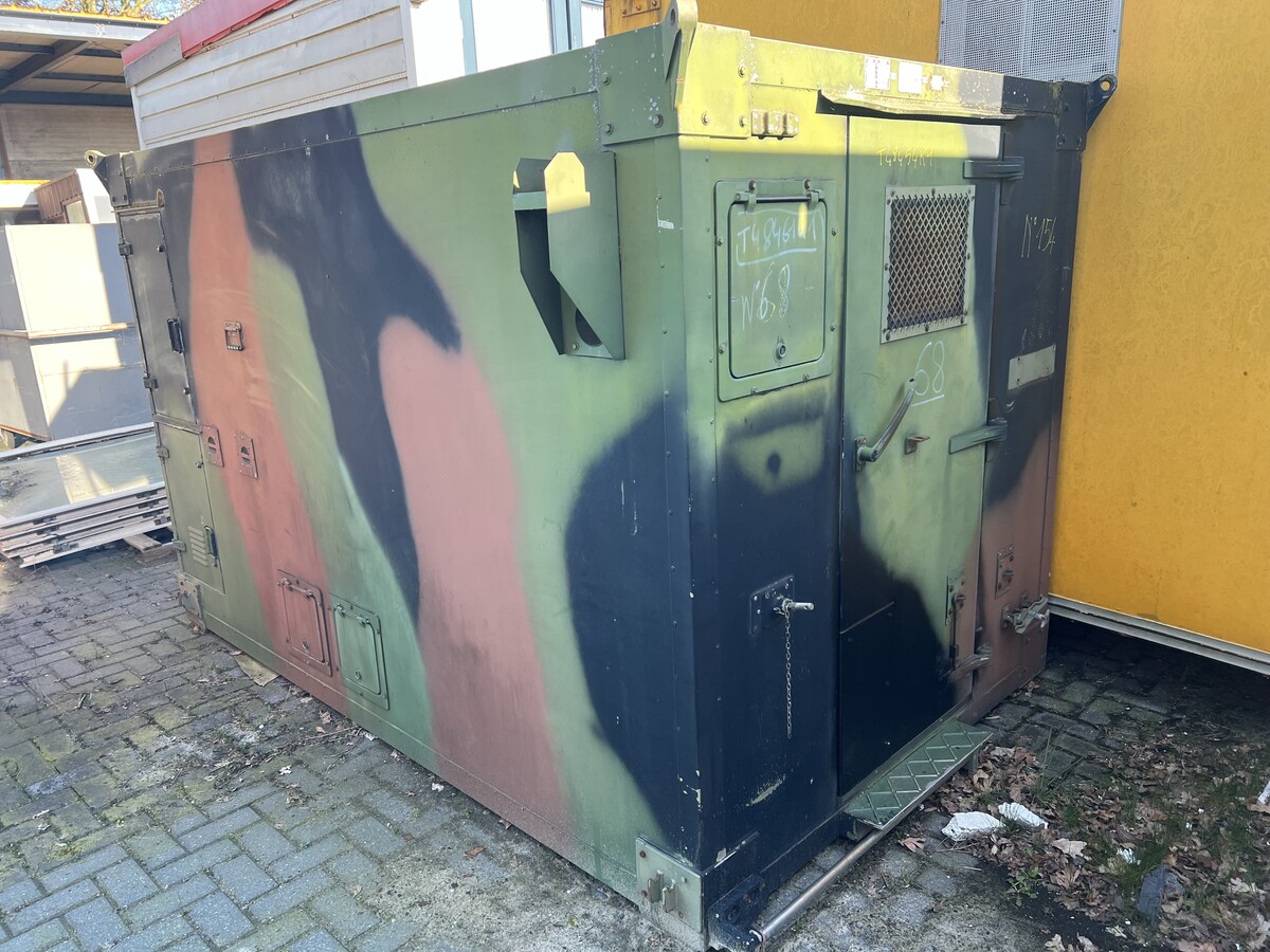Afbeelding bij Shelter / Leger container